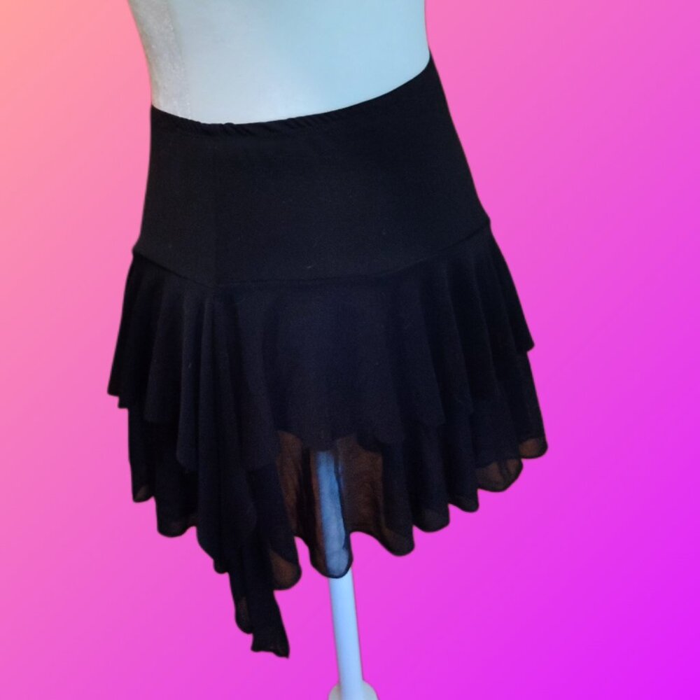 TEENIE WEENIE  Black Mini Skirt  Size Small - Picture 7 of 9
